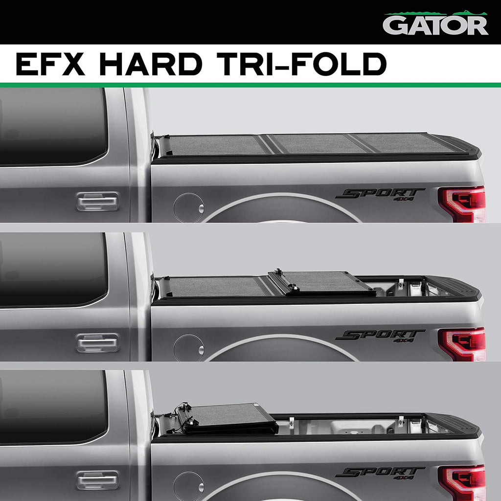 Hard Tri-Fold Truck Bed Tonneau Cover O93532