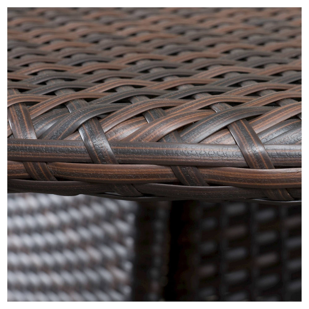 5 Piece Wicker Patio Dining Set A519