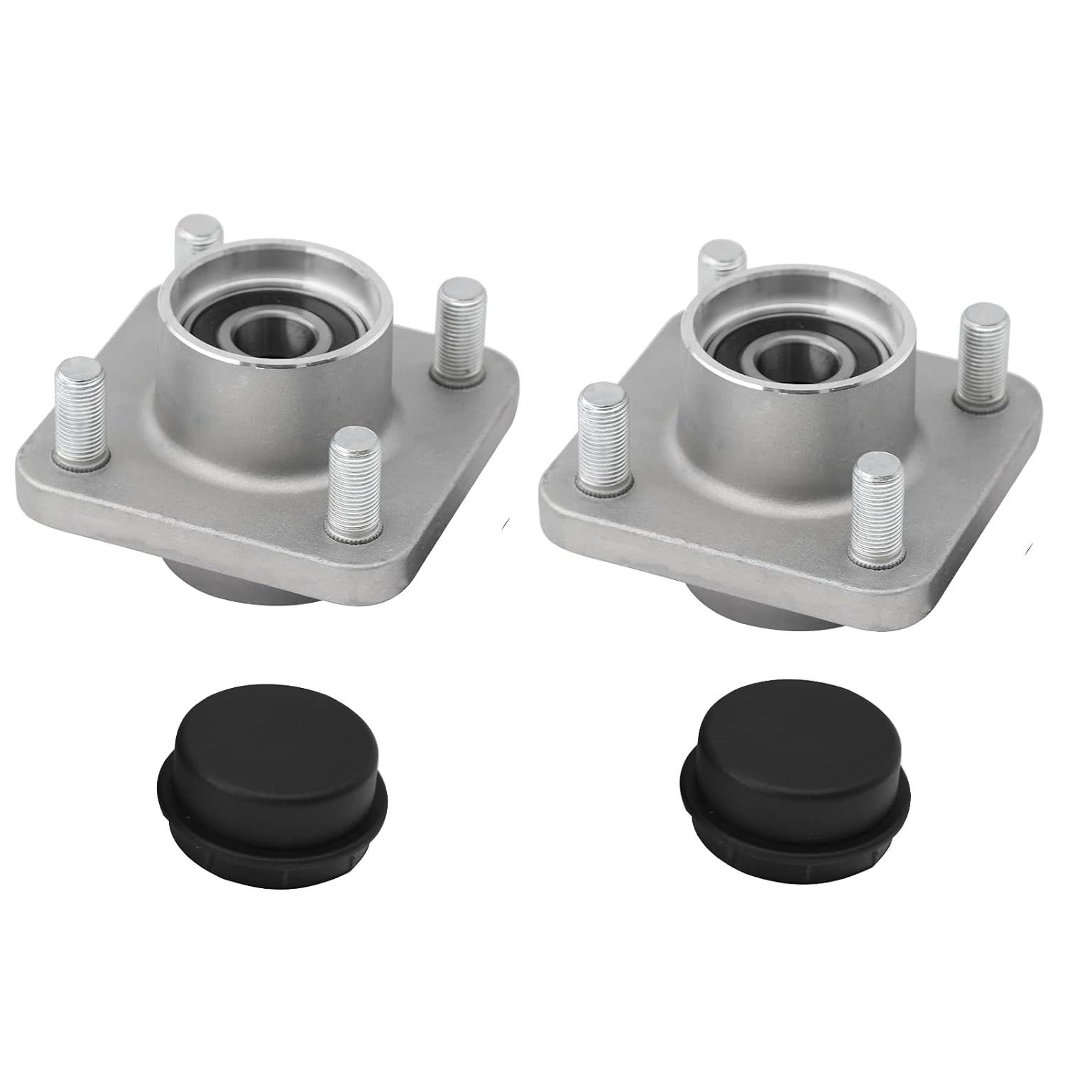 2Pcs Front Wheel Hub Assembly with Bearings X689
