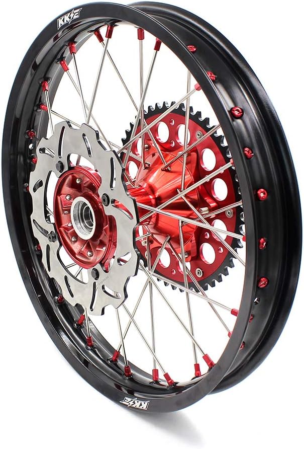 Casting Motorcycle Wheels Rims Red Nipple I4880
