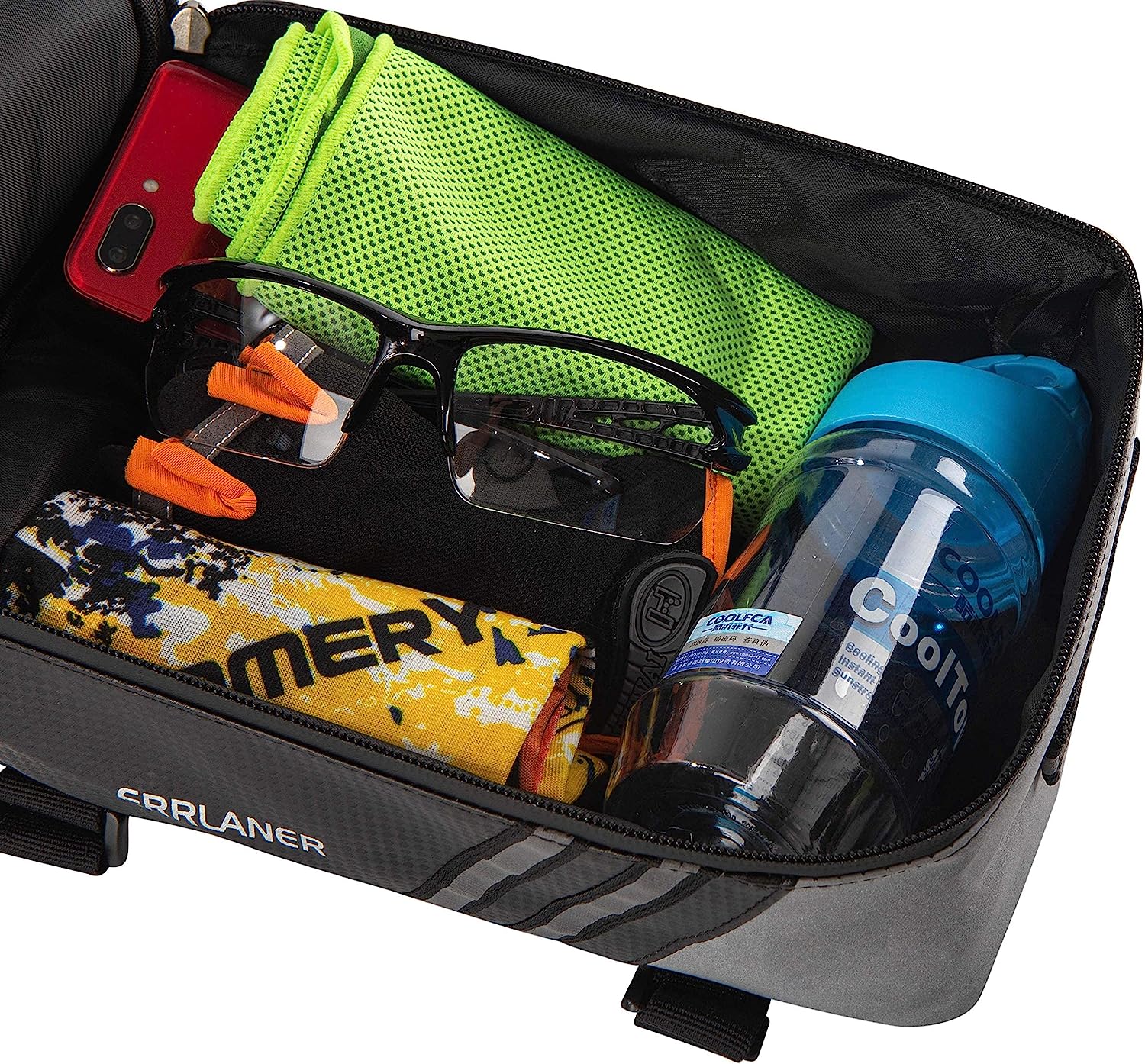 Rear Carrier Bag Waterproof 7L Bike Pannier with Rain Cover O94503