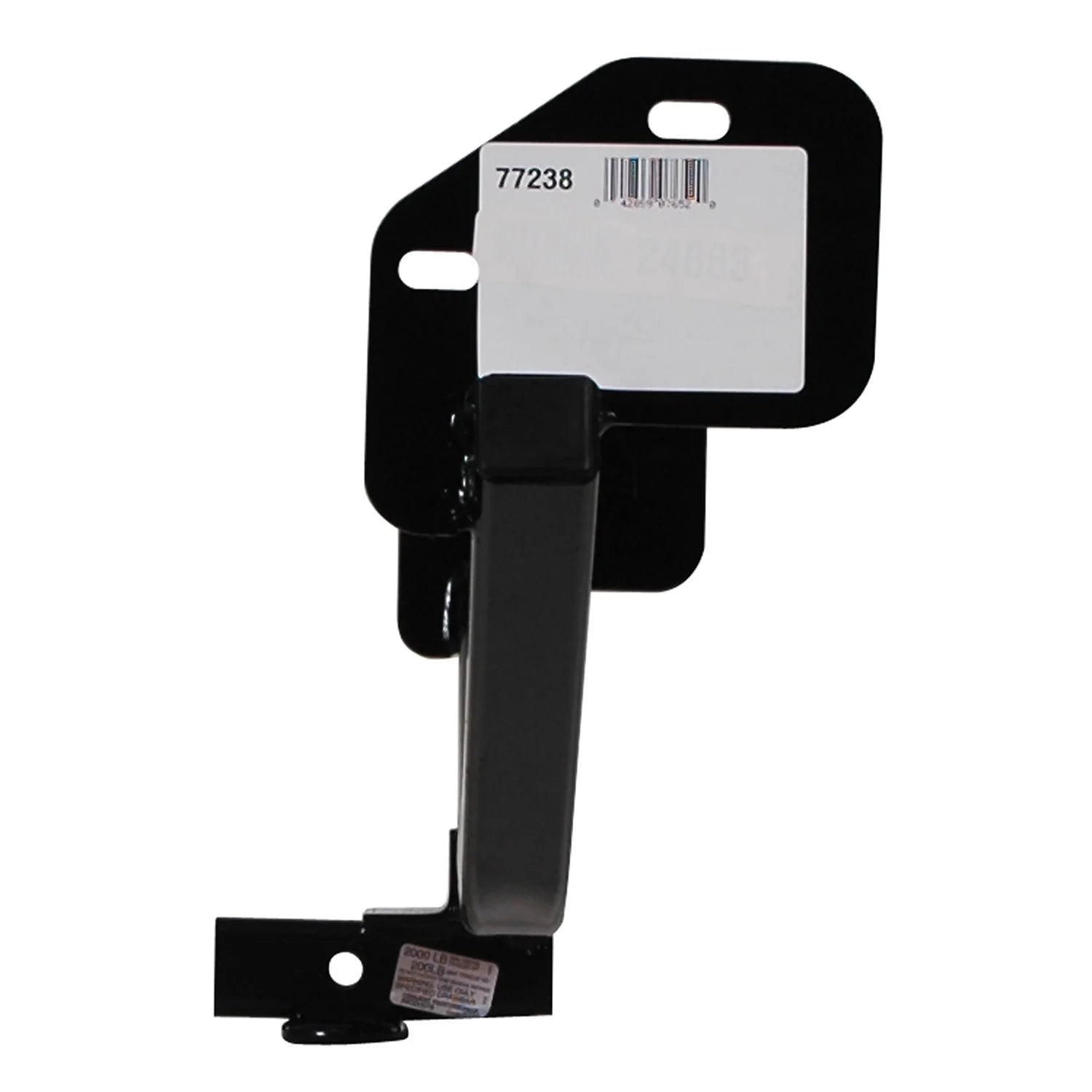 Class 1 Trailer Hitch, 1-1/4 Inch Square Receiver, Black L6338