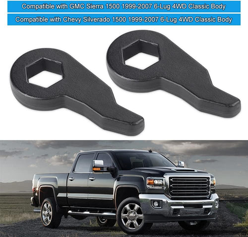 1"-3" Forged Steel Adjustable Suspension Leveling Lift Kits Pack of 2 C478