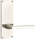 Satin Nickel Non-Keyed Privacy Set with Knob J18880
