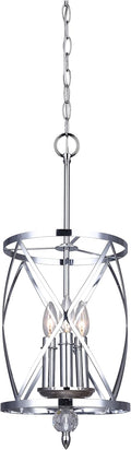 Chrome 3-Light Chandelier H150820