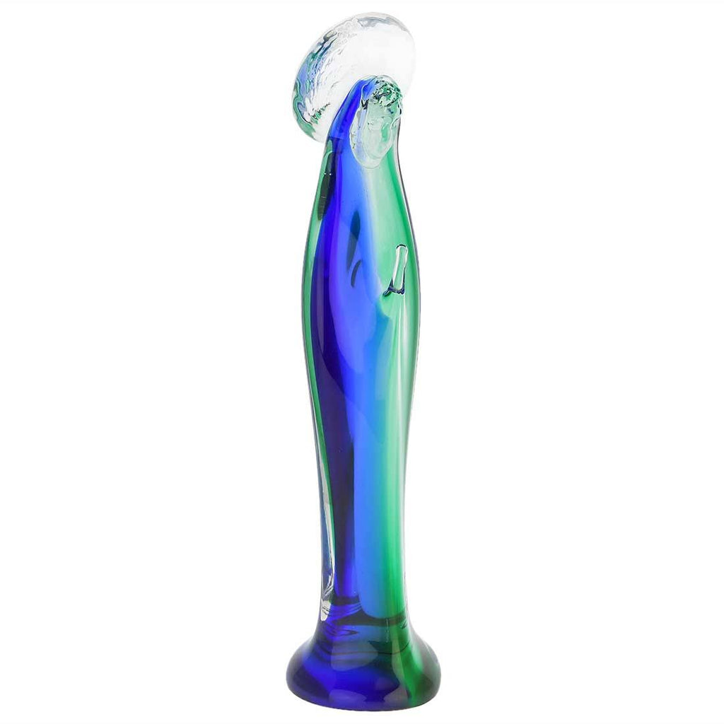 Green Blue Murano Glass Madonna U554
