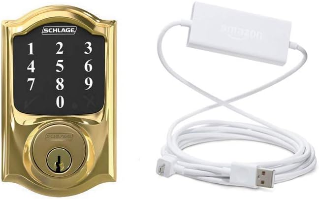 Smart Deadbolt in Satin Nickel, Zigbee Certified U822