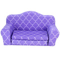 Plush Pull Out Couch/Double Bed for 18" Dolls J2699