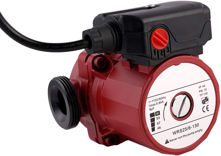 Pressure Booster Pump 115V 3-Speed Cast Iron 1 inch Outlet U61424