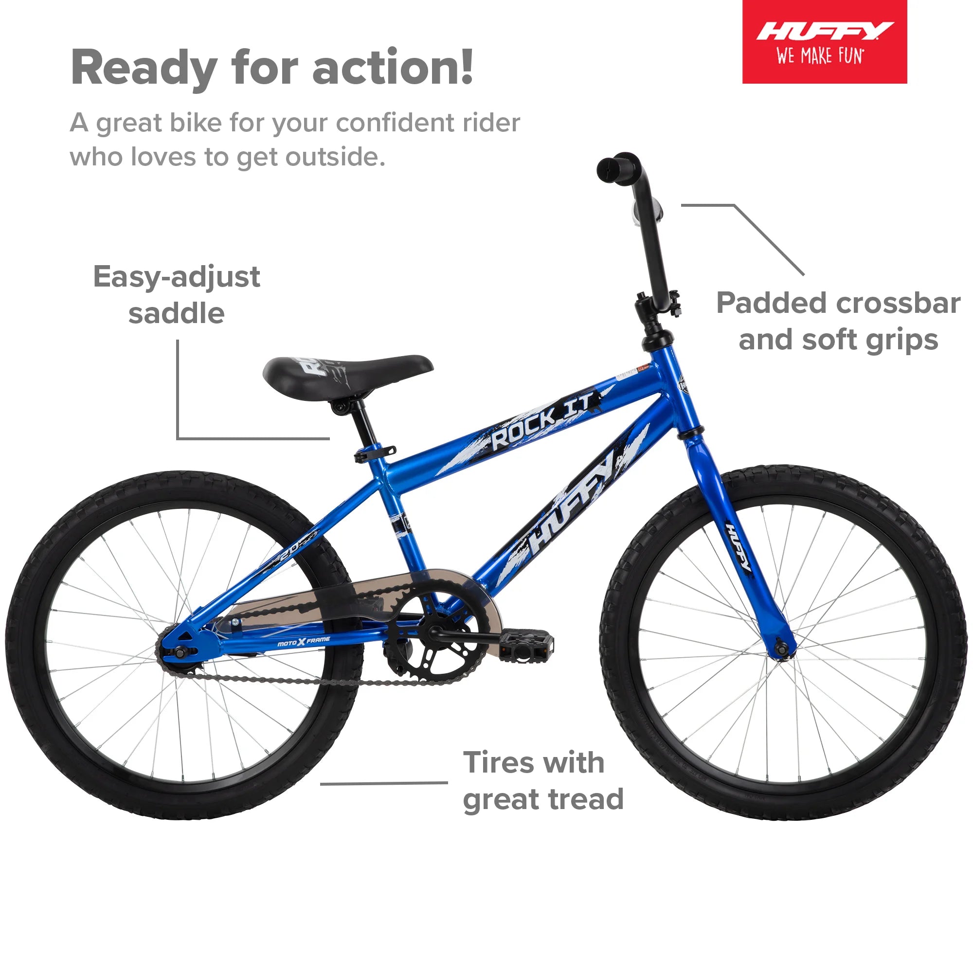 Royal Blue 20 in. Kids Bike Y253