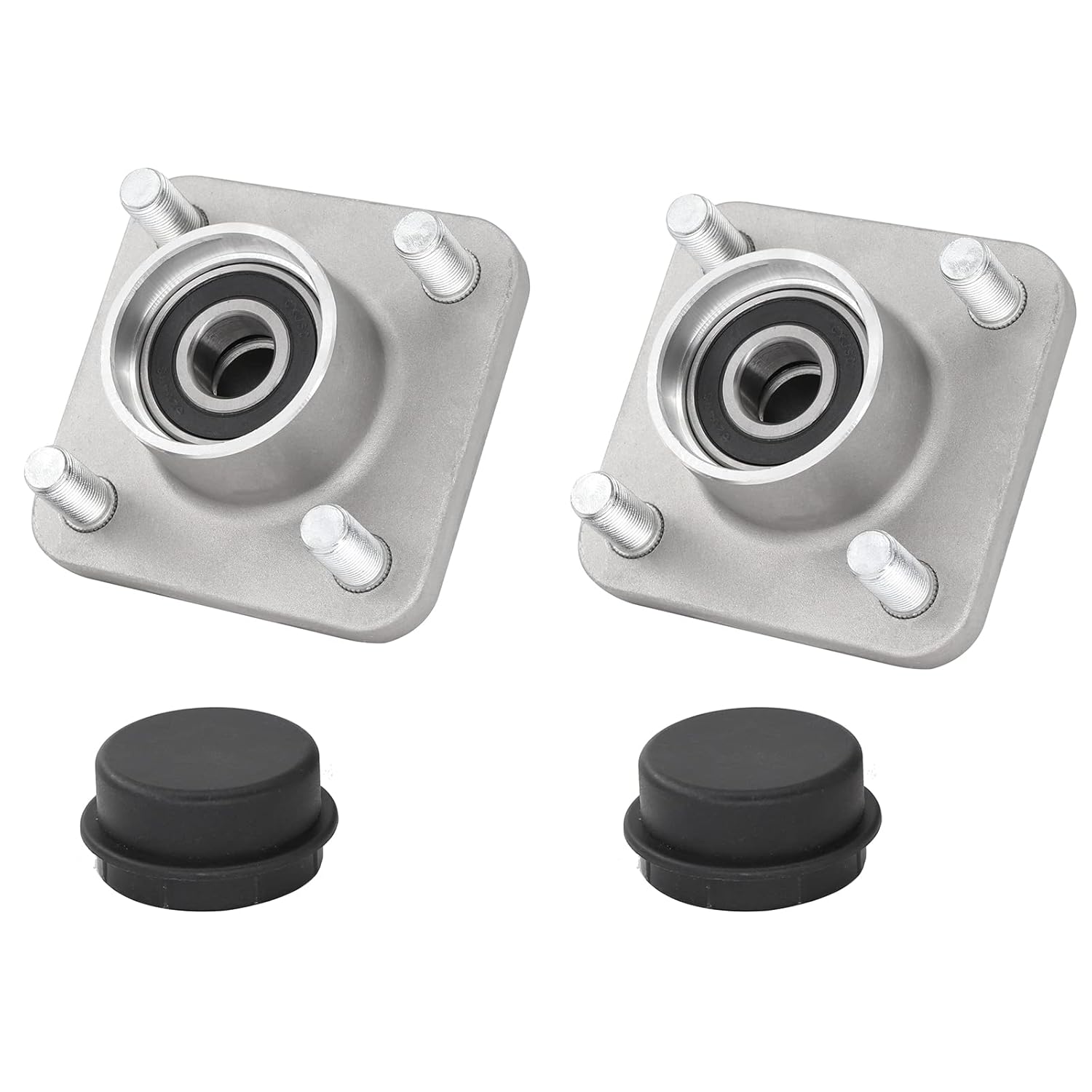 2Pcs Front Wheel Hub Assembly with Bearings X689