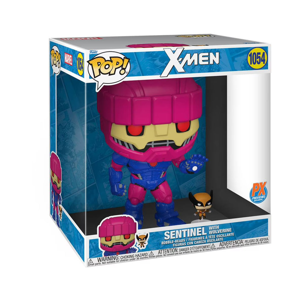 Marvel X-Men Sentinel with Wolverine 10" Funko Pop! Vinyl Figure X48140
