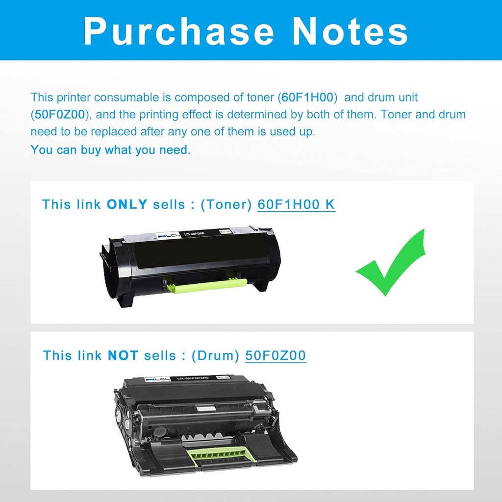 Black Toner Cartridge 1-Pack H850