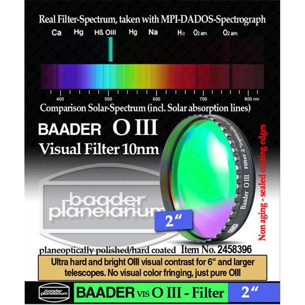 2x22 Oxygen III Nebula Filter N4291