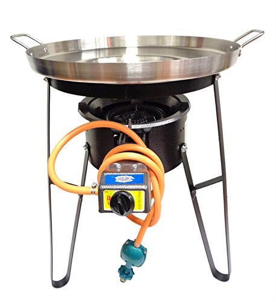 22" Stainless Steel Set with Propane Burner & Heavy Duty Stand Z489226