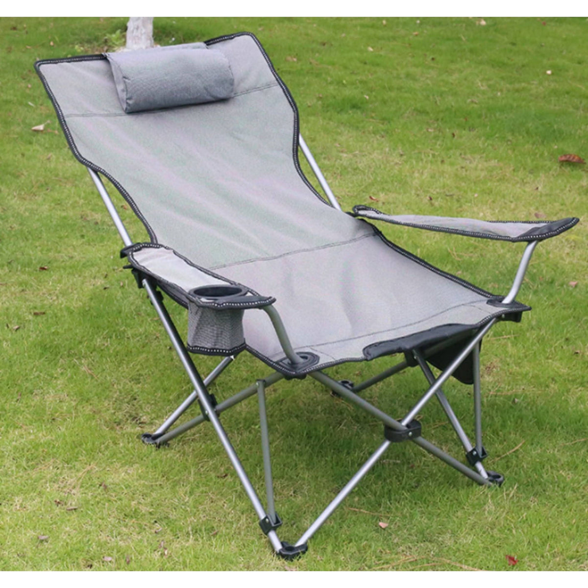 Adjustable Beach Camping Chair - Blue P48699
