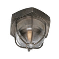 Aged Silver Flush Mount W168517