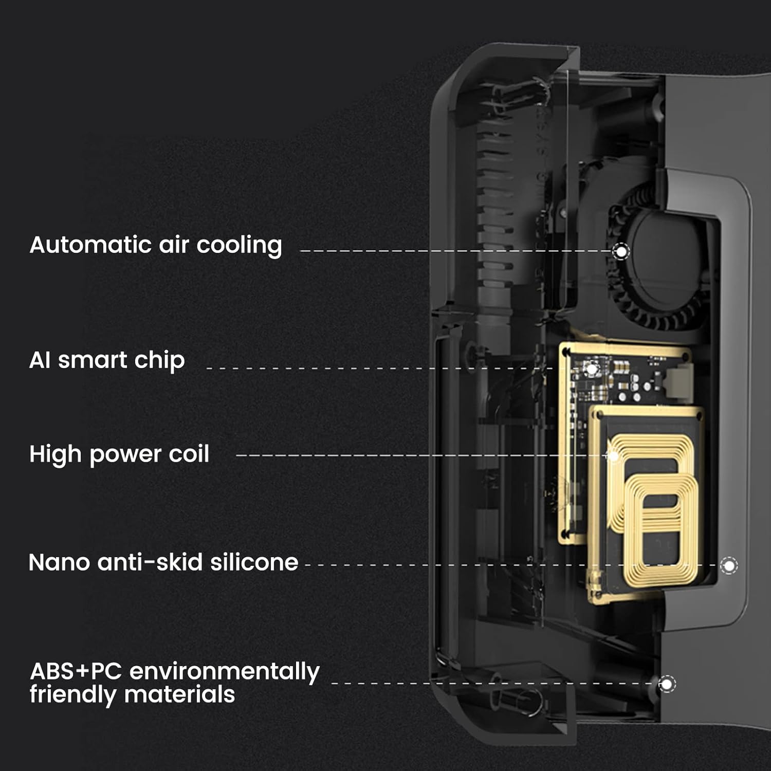 Wireless Charging Tray for Toyota Avalon 2019 2020 2021 D402671