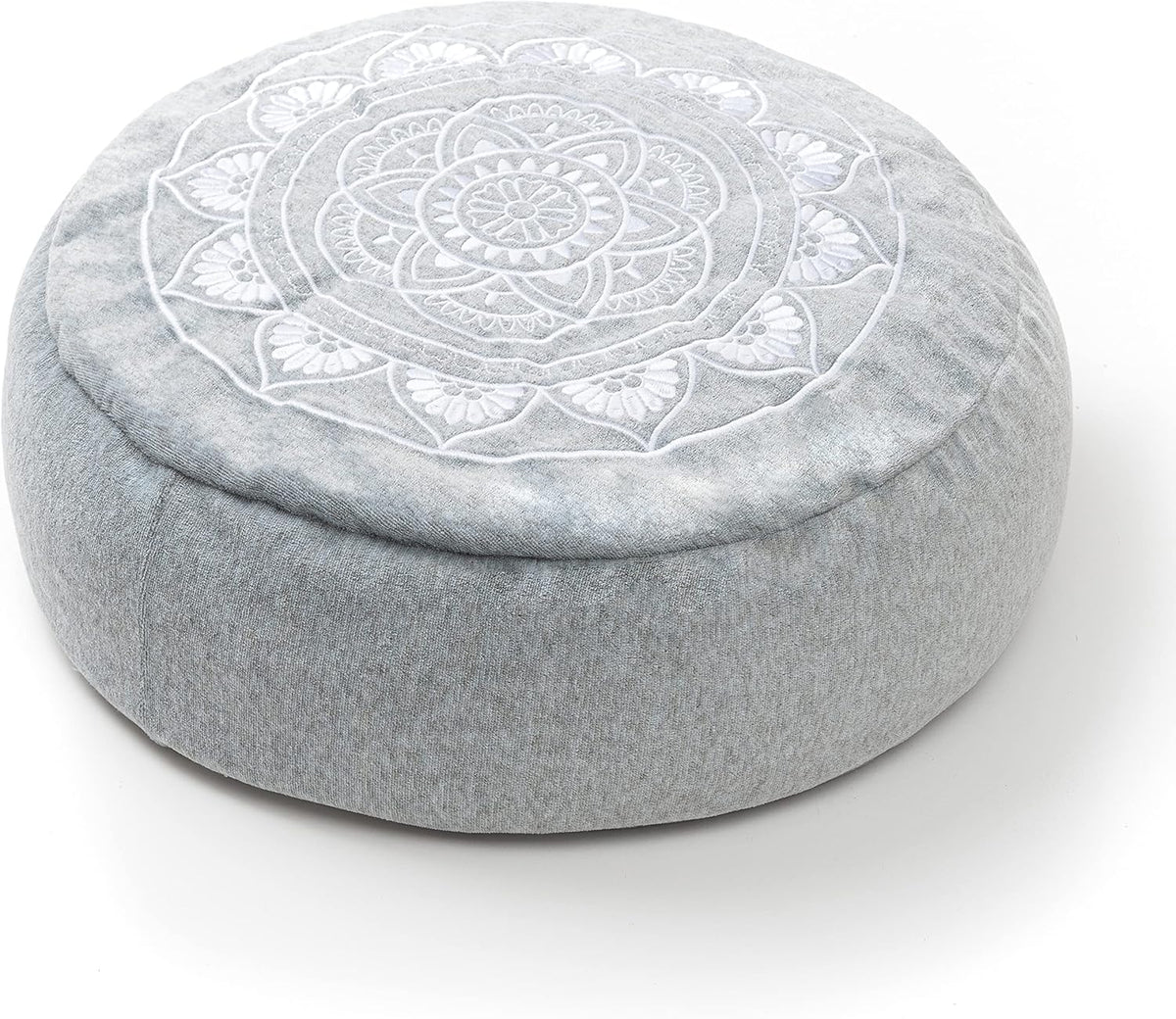Lavender Round Buckwheat Meditation Cushion Y6181