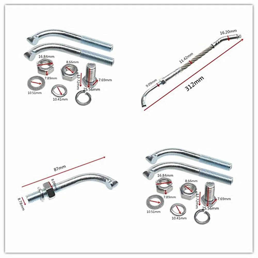2 Packs Snowmobile Ice Scratchers N435