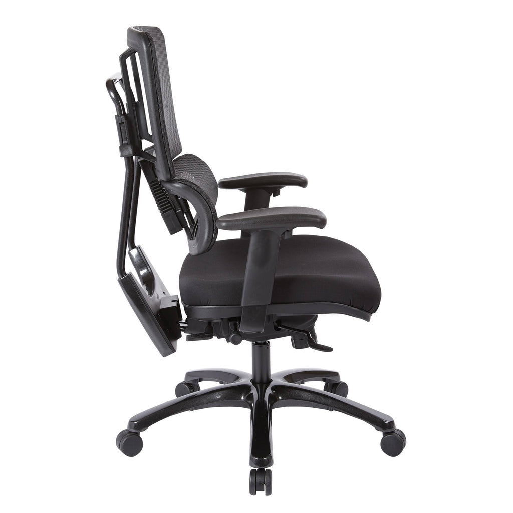 Black Mesh Back Chair with Black Base Y8048