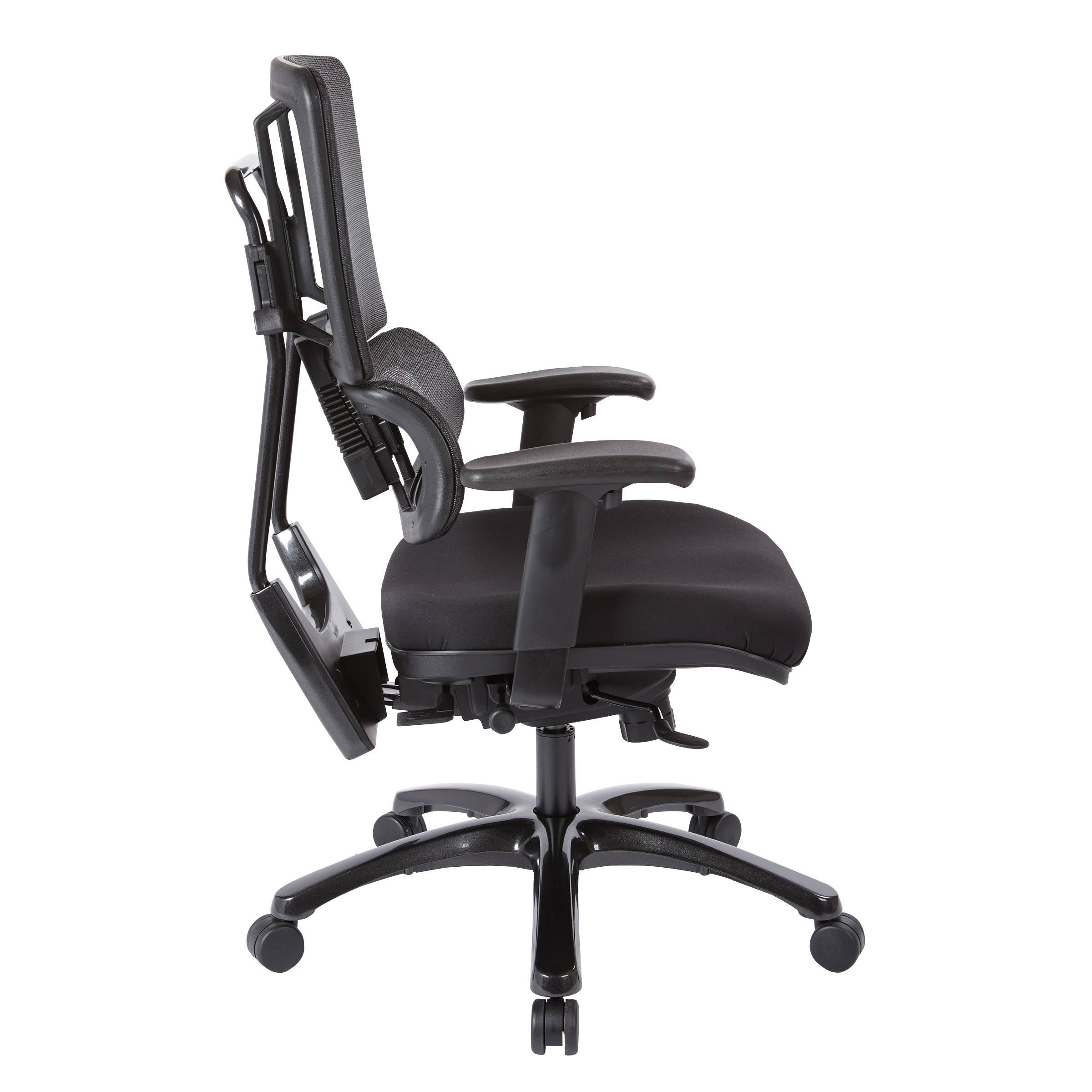 Black Mesh Back Chair with Black Base Y8048