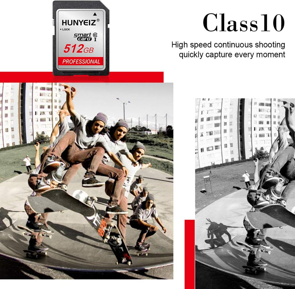 512GB Class 10 SD Memory Card P805716