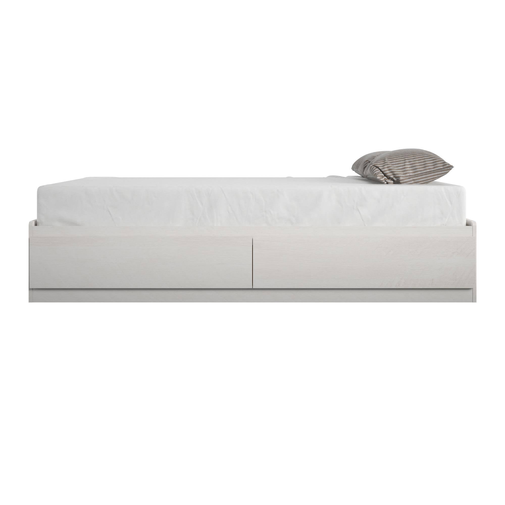 Twin Mates Bed Ivory Oak I85592