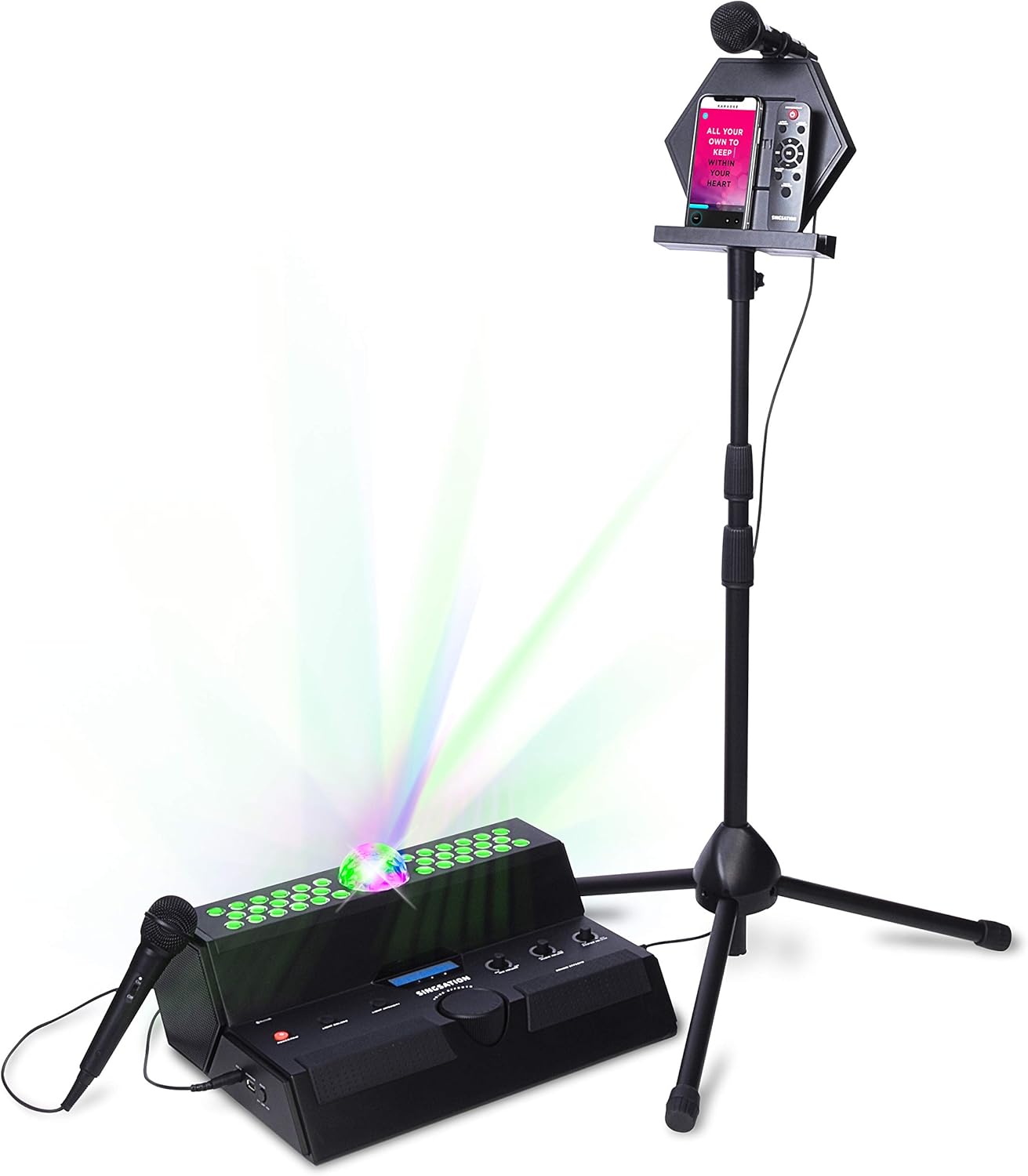 Karaoke Machine with Two Mics M70708