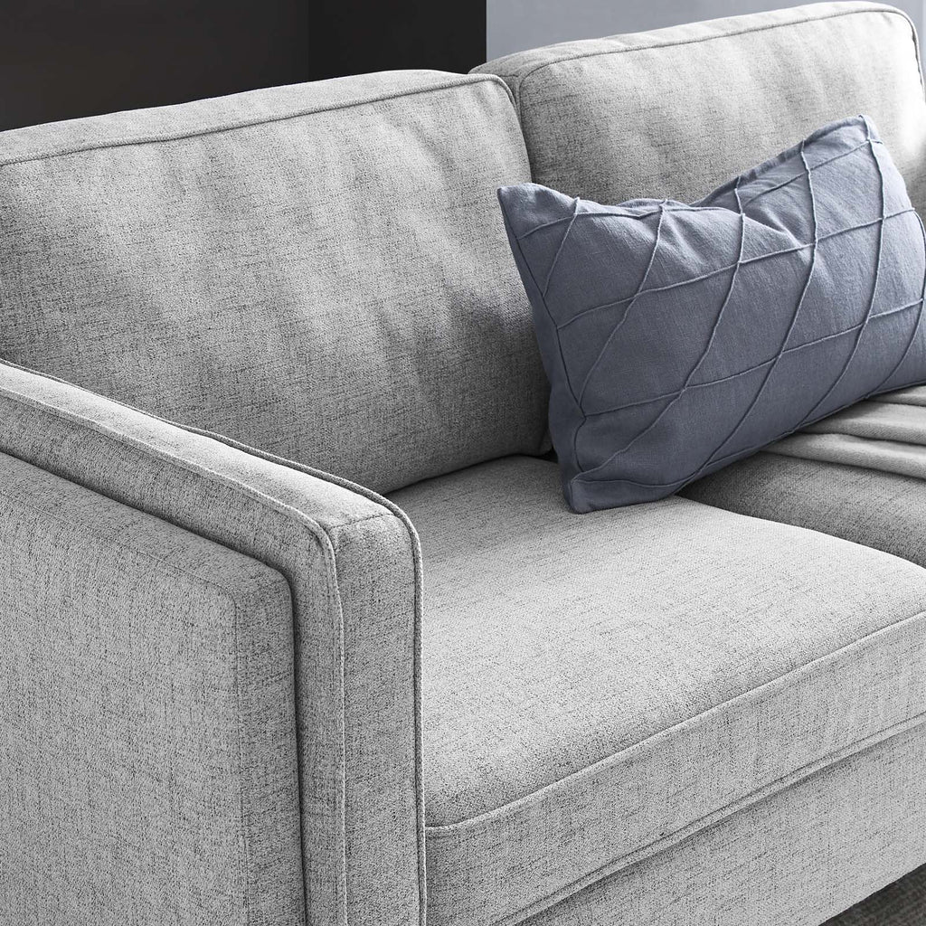 Light Grey Fabric Sofa B2819