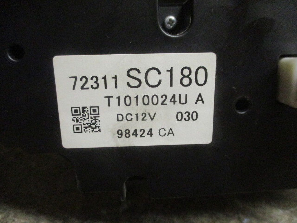 Pre-Owned 2010 Subaru Forester Automatic Climate AC Heater Temperature Control X707