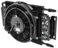 Transmission Oil Cooler with Dual Push/Pull Cooler Fan, 11” Diameter, 6 an Connections M21774
