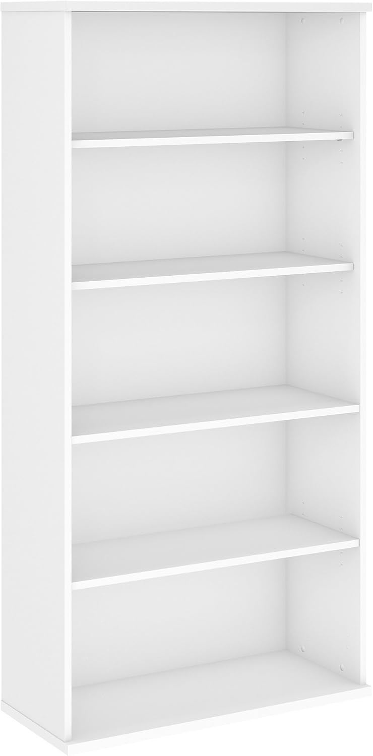 5 Shelf Bookcase in Storm Gray V460