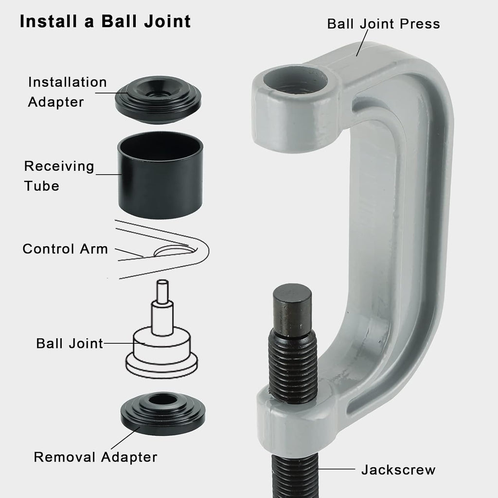 4 in1 Ball Joint Service Auto Tool Kit Pack of 2 A984445