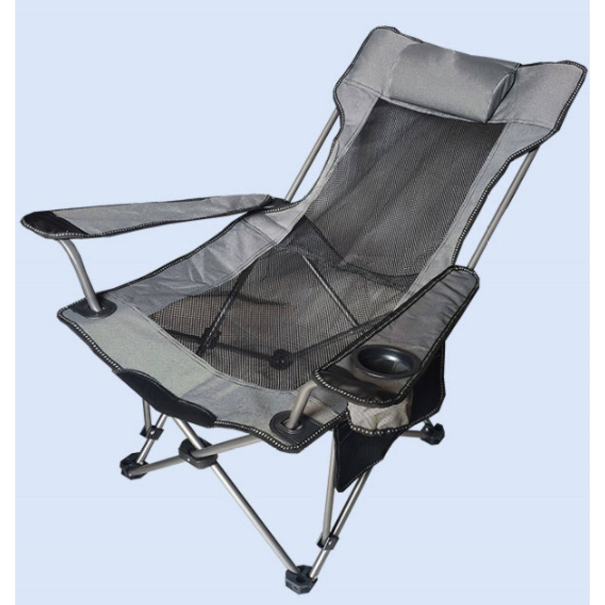 Adjustable Beach Camping Chair - Blue P48699