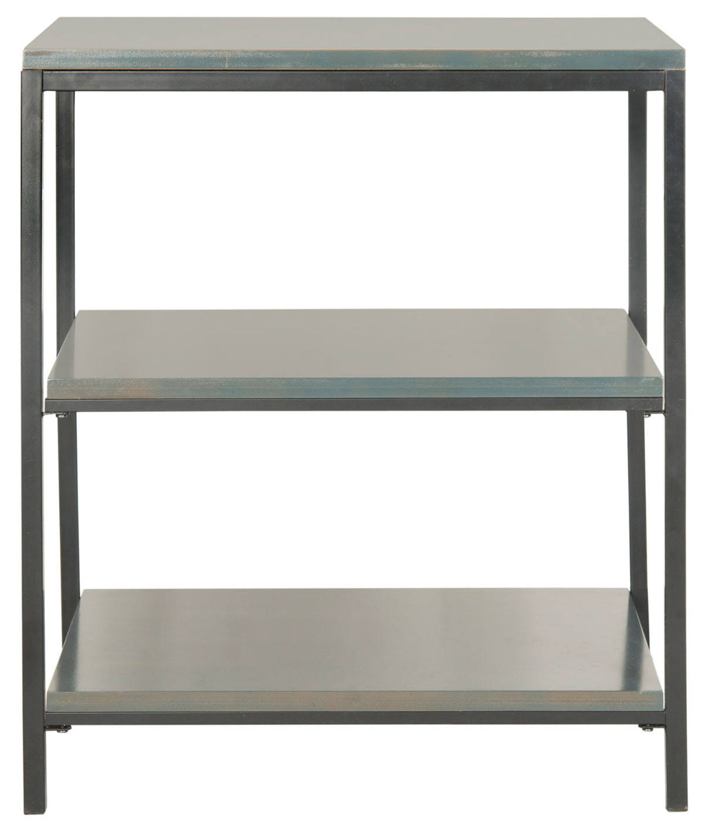 3 Tier Steel Teal Shelf Unit J659387