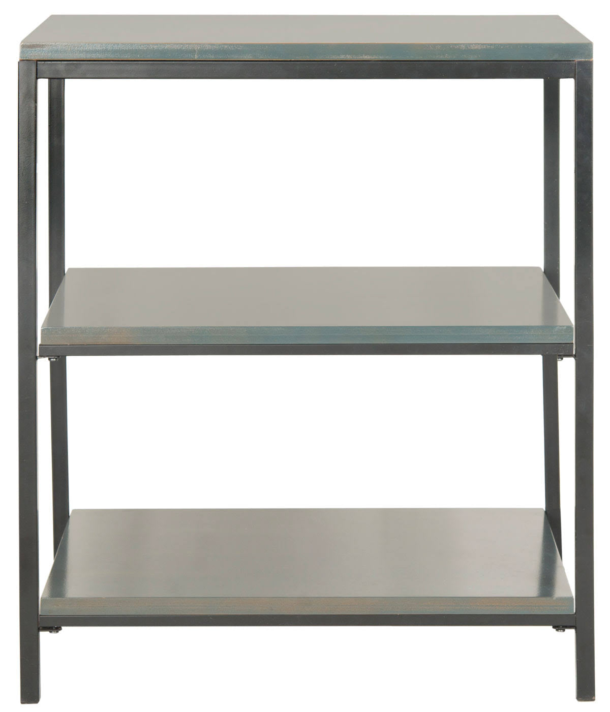 3 Tier Steel Teal Shelf Unit J659387