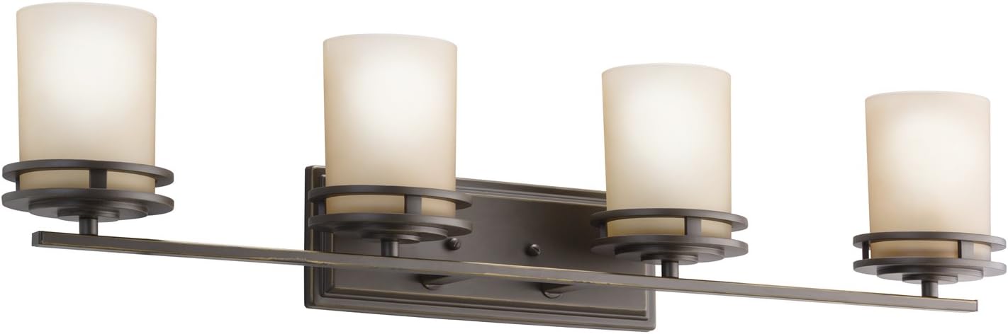 4 Light Brushed Nickel Vanity Light M617