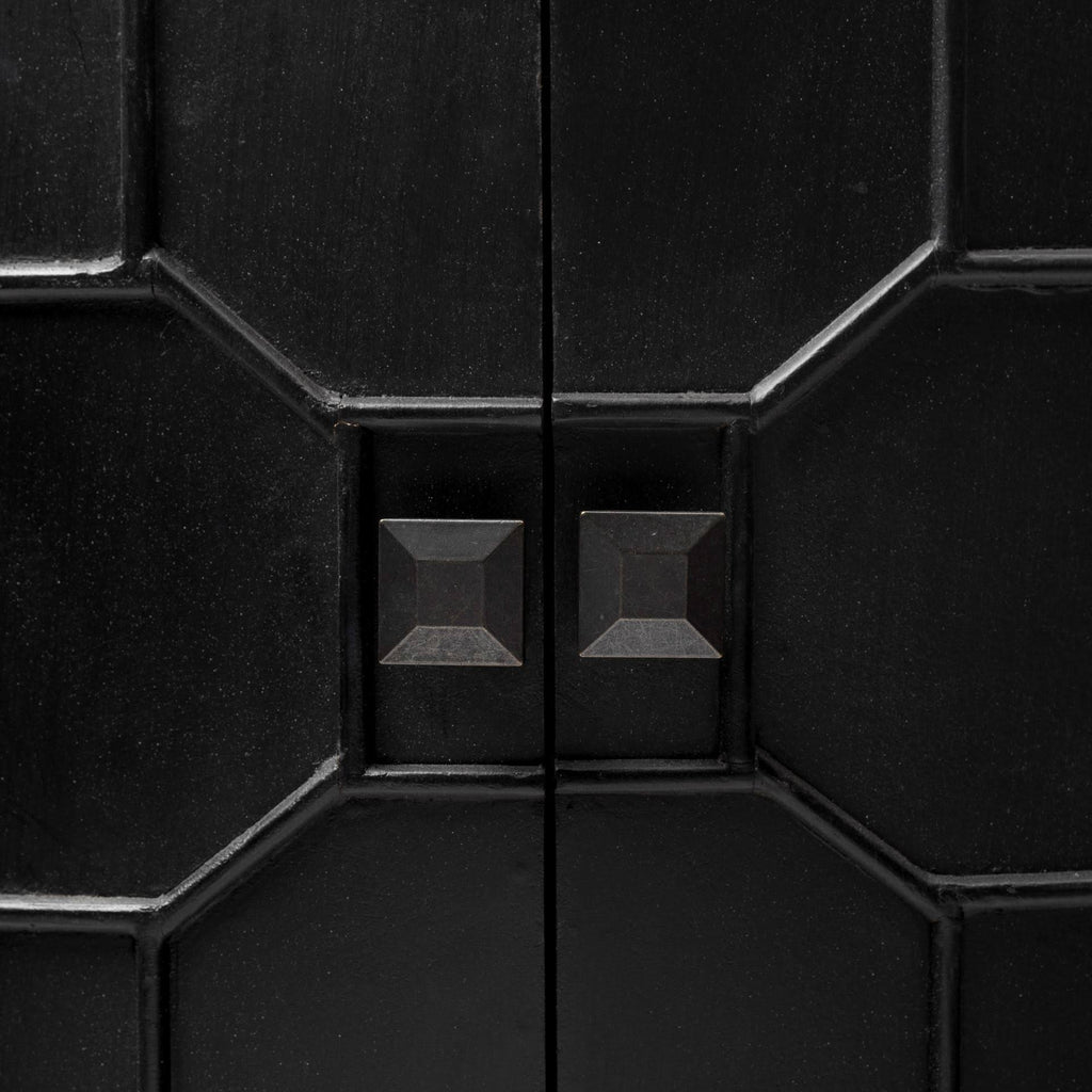 Black Wood Cabinet H30664
