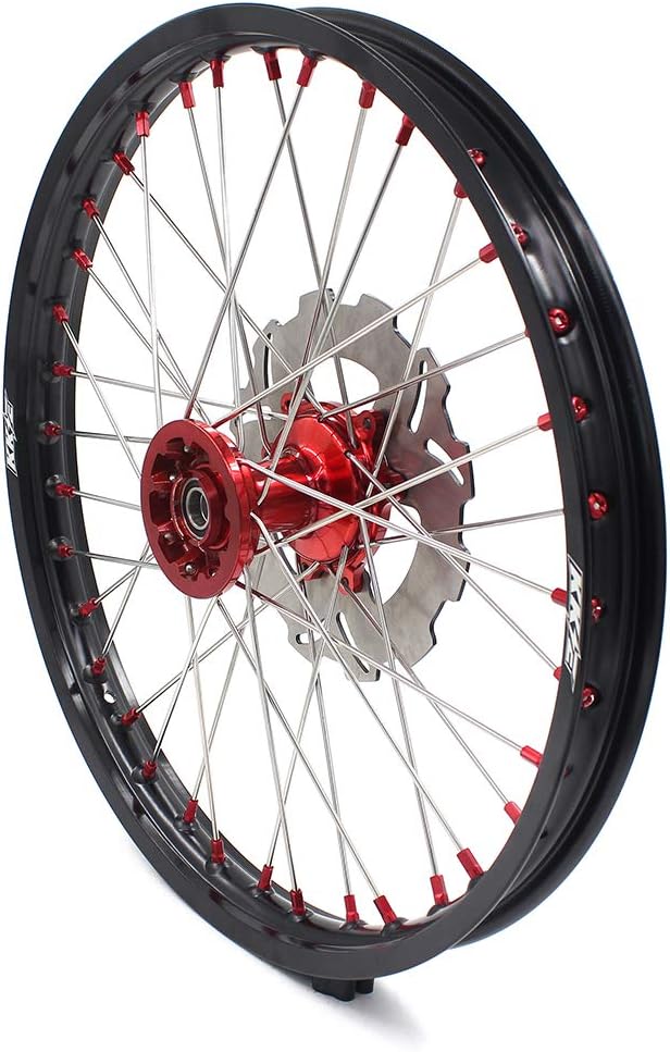 Casting Motorcycle Wheels Rims Red Nipple I4880
