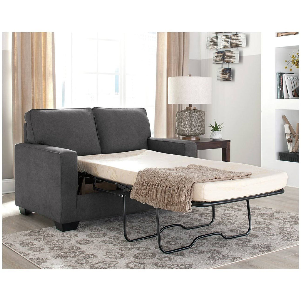 Zeb Charcoal Twin Sofa Sleeper A21718