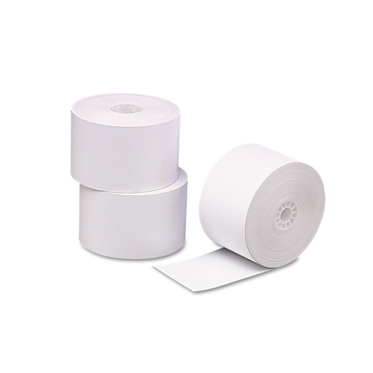 2 5/16x22 x 356 ft. White Thermal Cash Register Rolls, 24/CT M6853