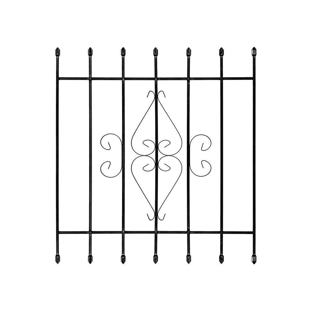 Black 7-Bar Window Guard G392028