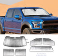 Windshield Sun Shade for Ford F150, 6PCs Pack of 2 E63923