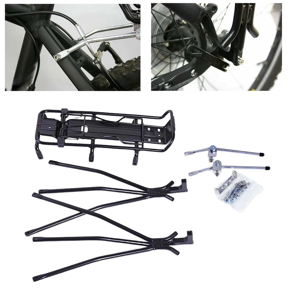 Aluminum Bike Rear Carrier Rack with Disc Brake X8990