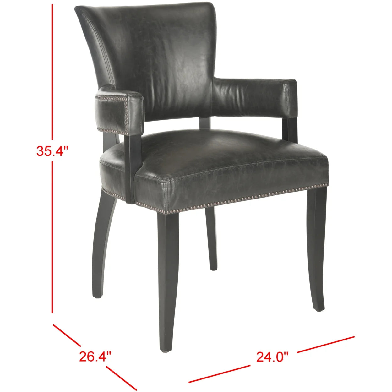 Antique Brown Arm Chair W221038