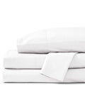 King White Bed Sheets E6997
