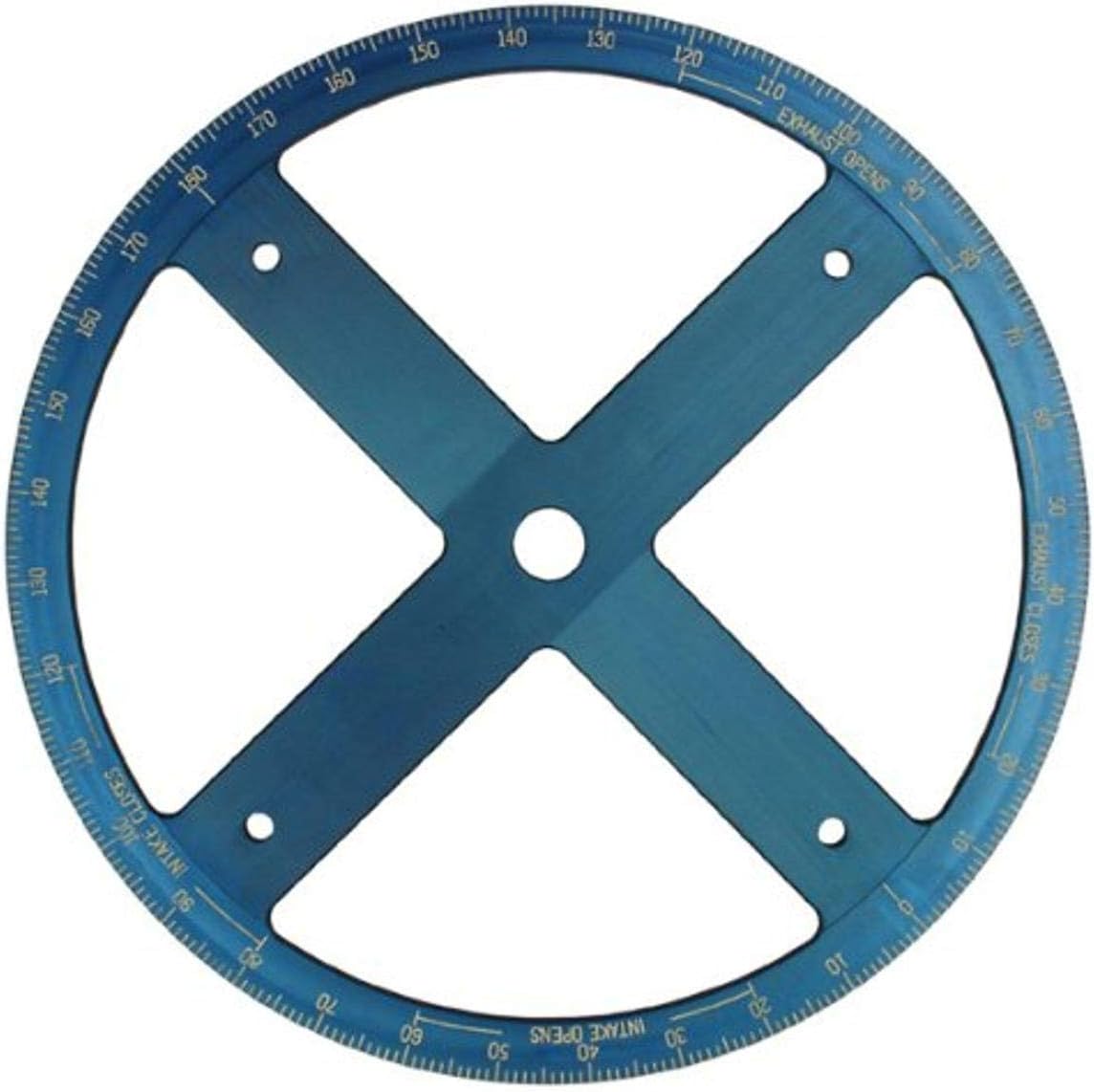 Anodized Blue 16 Diameter Camshaft Degree Wheel G19531