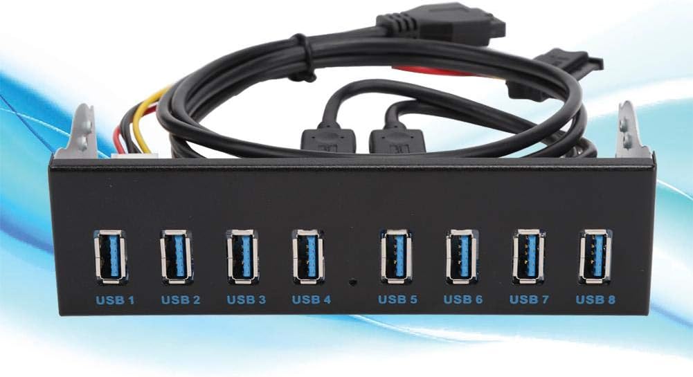USB3.0 8 Port Hub Optical Drive Front Panel Adapter A63594