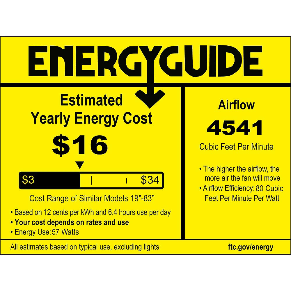 Brown Outdoor Ceiling Fan A75461